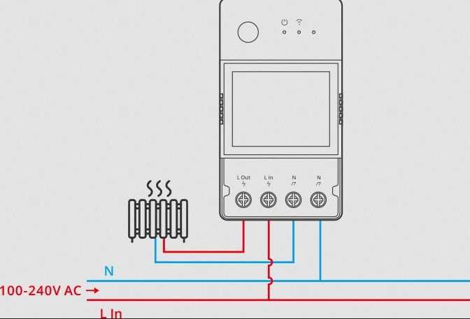 Sonoff Pow Elite - 16A WiFi смарт прекъсвач с вграден електромер