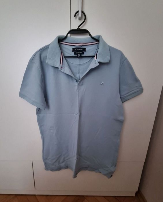 НАМАЛЕНИЕ! Оригинална мъжка поло тениска Kangol / Размер Л
