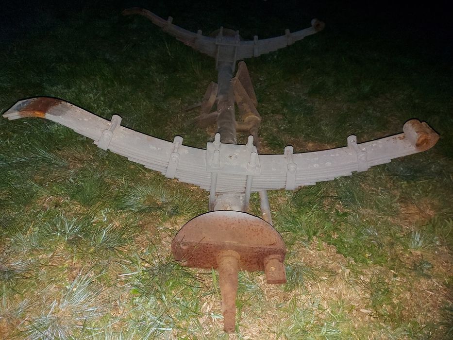 Оси и джанти от 4тонно ремарке - фургон