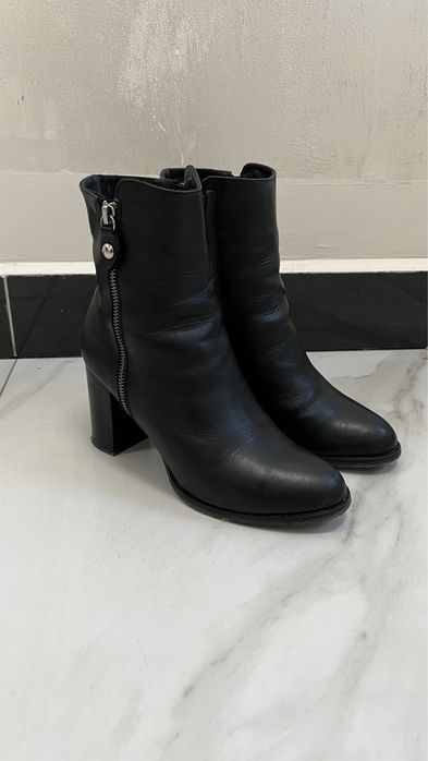 Ботильоны женские кожаные