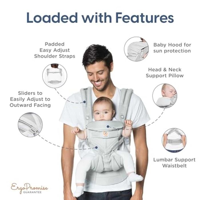 Ергономична раница Ergobaby Omni Classic Mesh (Нова)