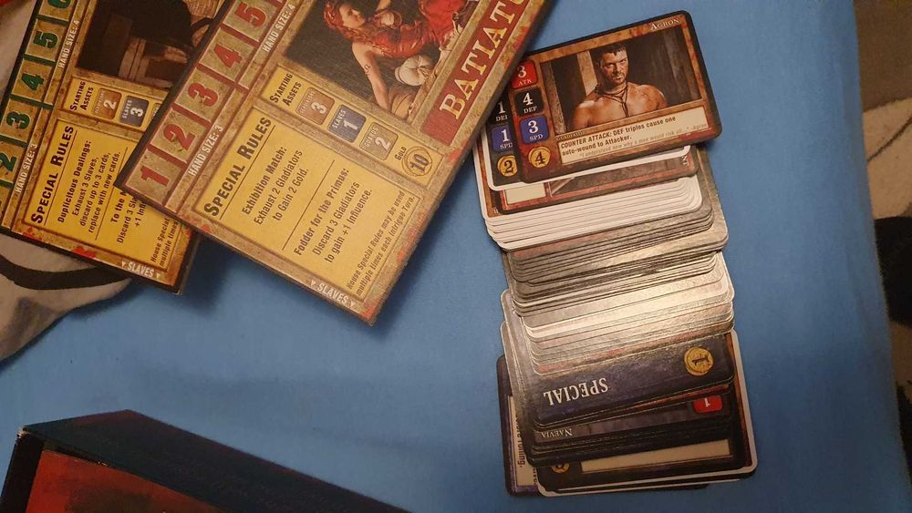 Joc de societate Spartacus Blood and Sand board game Out of Print