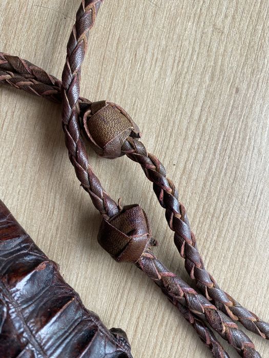 Сумка из крокодиловой кожи