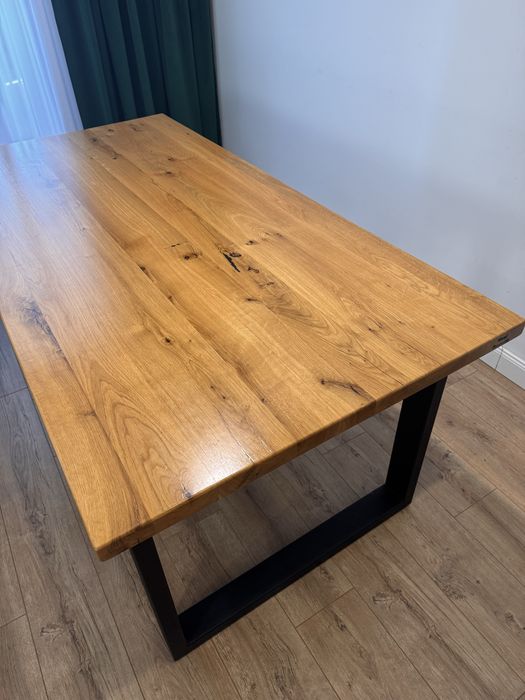 Vand masa din stejar-Wood Bucovina-180x90x77