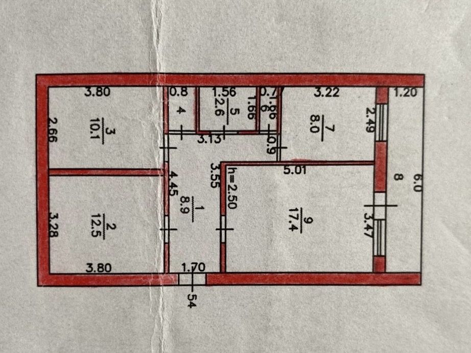 3-комнатная квартира