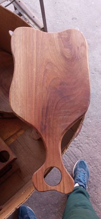 Platou servire rustic din lemn