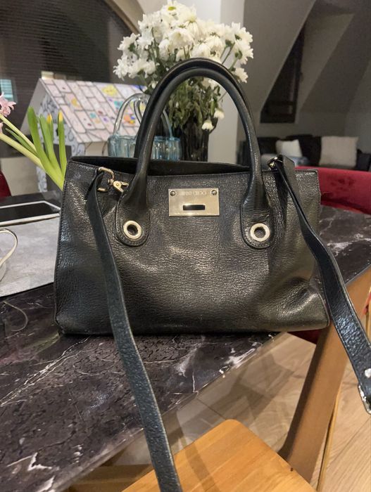 Jimmy Choo Riley кожена чанта оригинал