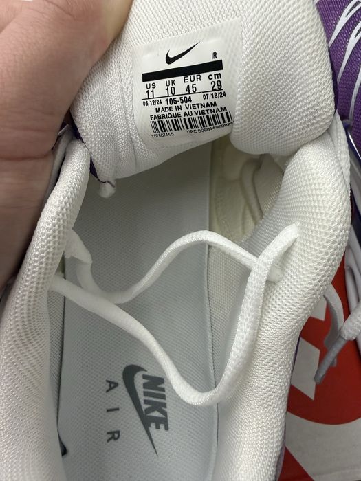 Nike Tn White&Purple