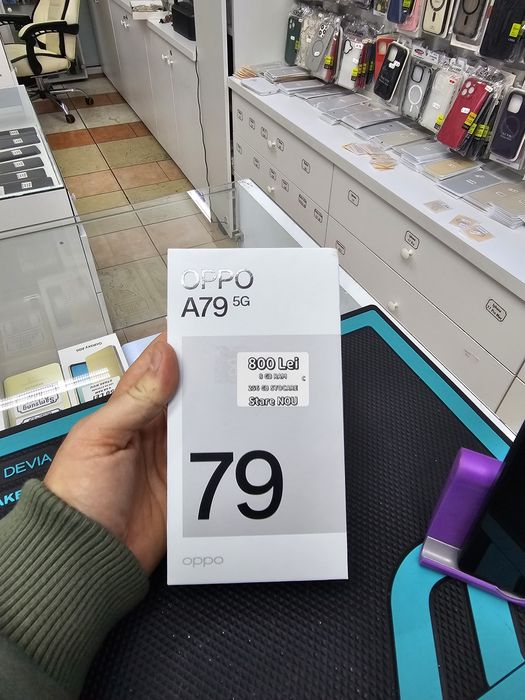 Oppo A79 5G, 8 /256 GB, Nou, Garanție
