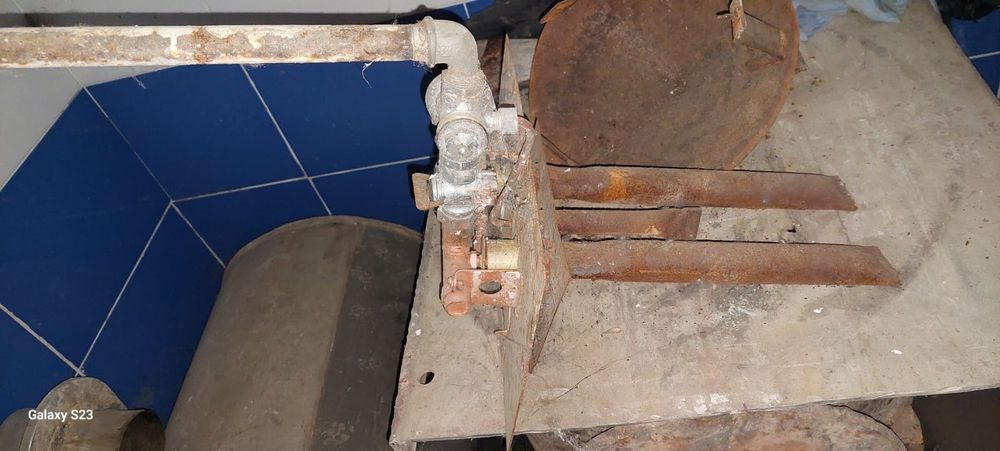 Газовая печь для бани.