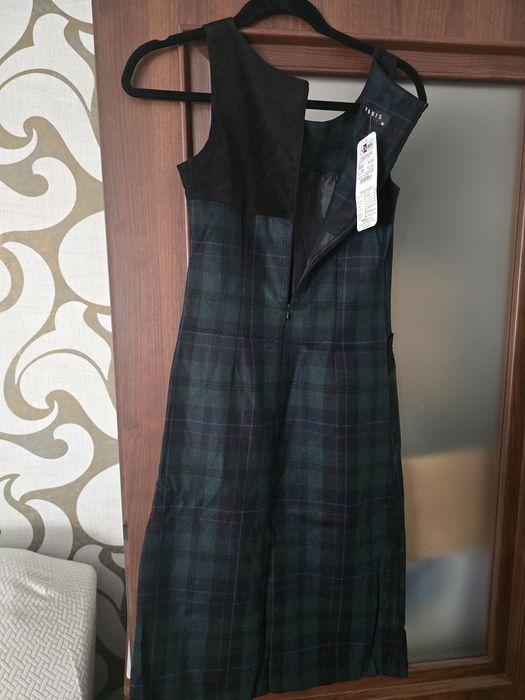 Rochie din lana verde