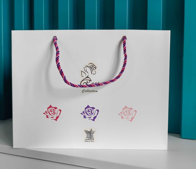 Set parfumuri arabăești de lux pentru femei - Arabian Oud Rose Collection 3x75ml EDP