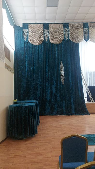 Установка гардин