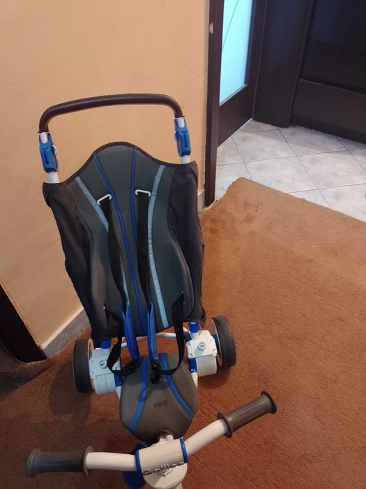 Tricicleta pliabila albastra Galileo