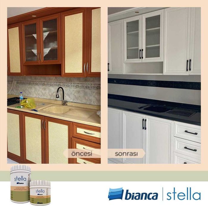 Bianca Stella - Мултифункционална тебеширена боя на водна основа 0,5l