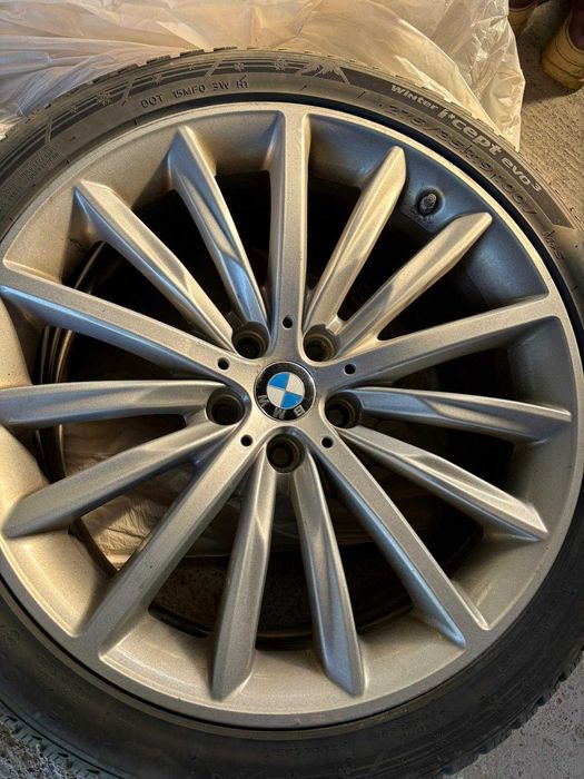Jante originale BMW Styling 633 Reflex R19 + anvelope iarnă Hankook