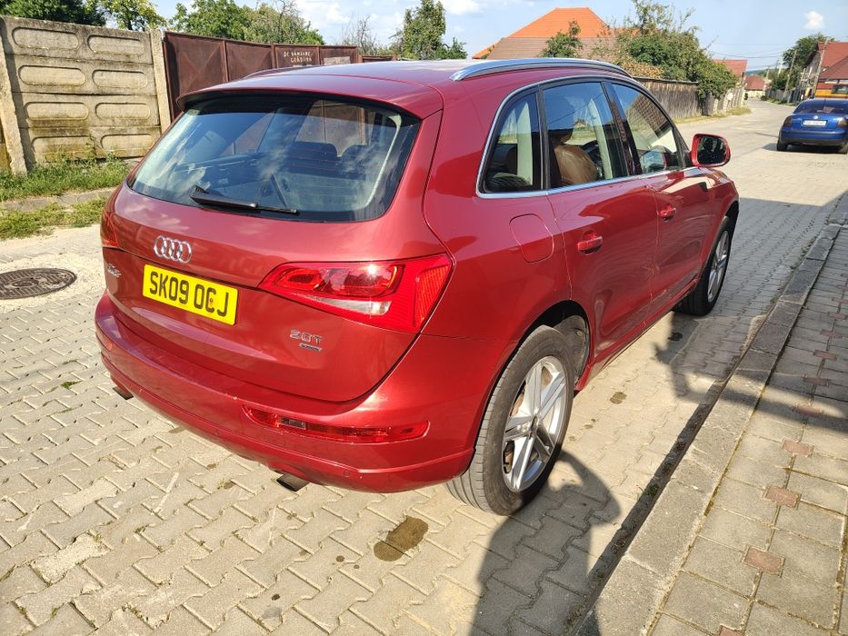 Piese motor cutie turbo interior piele jante compresor fuzeta bot complect ușa haion plafon cardan grup navigație volan stop geam  Audi Q5 2.0tfsi CDN