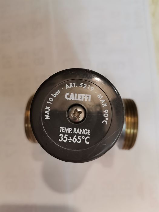 Термостатичен смесителен вентил