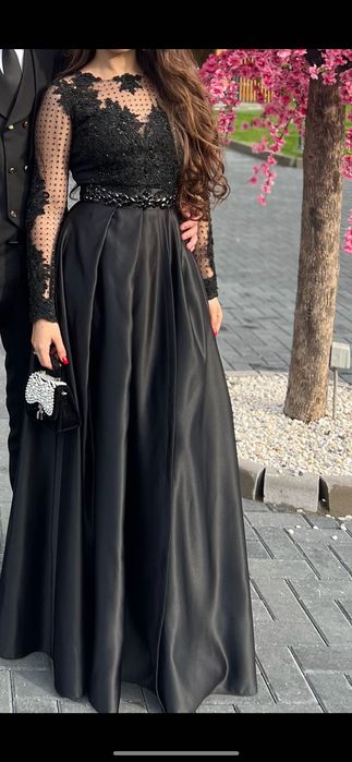 Rochie tafta lungă