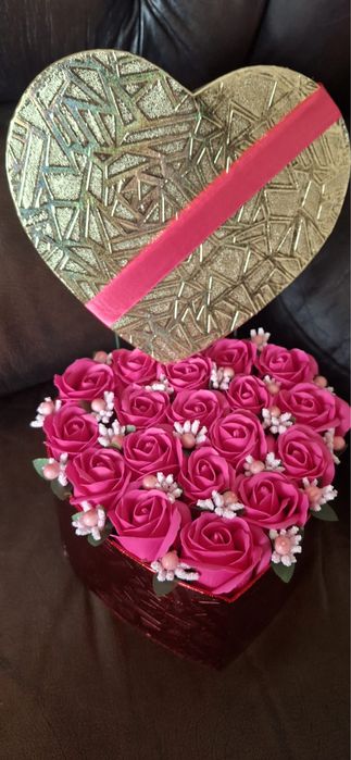 Buchete cu trandafiri din sapun