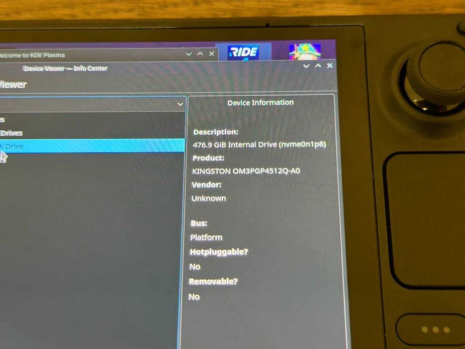 Steam Deck OLED 512GB (100% Батарея)