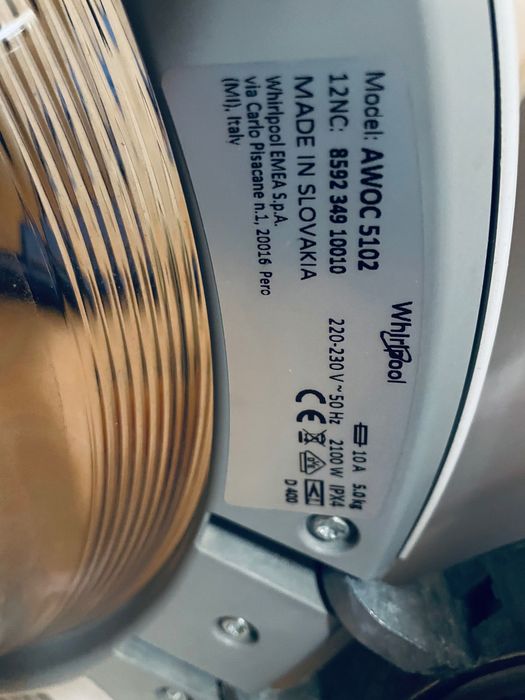 Пералня Whirlpool awoc 5102