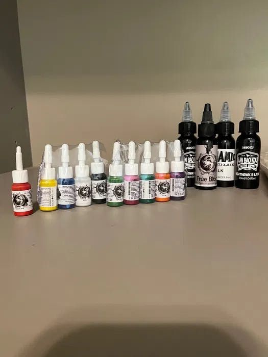 Kit tatuaj set complet de tatuat 300lei