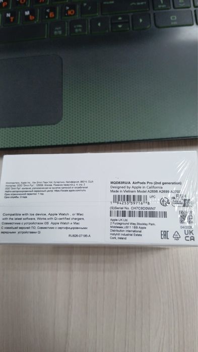 AirPods наушники новые