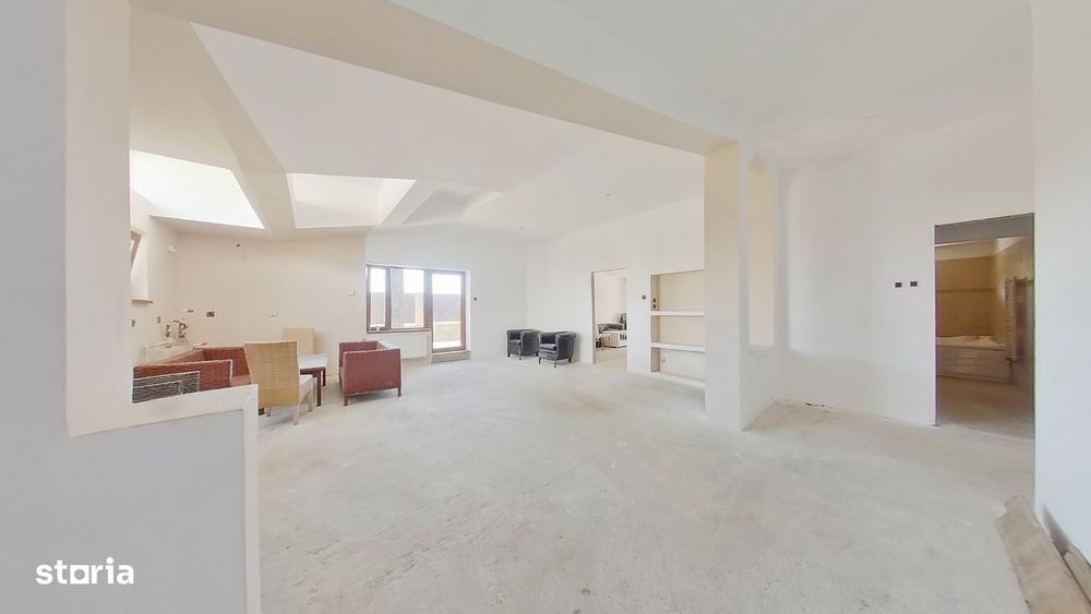 Casa insiruita pe un singur nivel cu 4 camere in Cartierul Verde