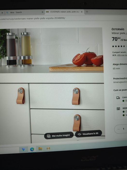 Mâner piele Ikea