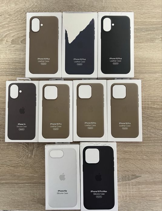 Huse Iphone 12-16 Max/Pro Piele si silcon