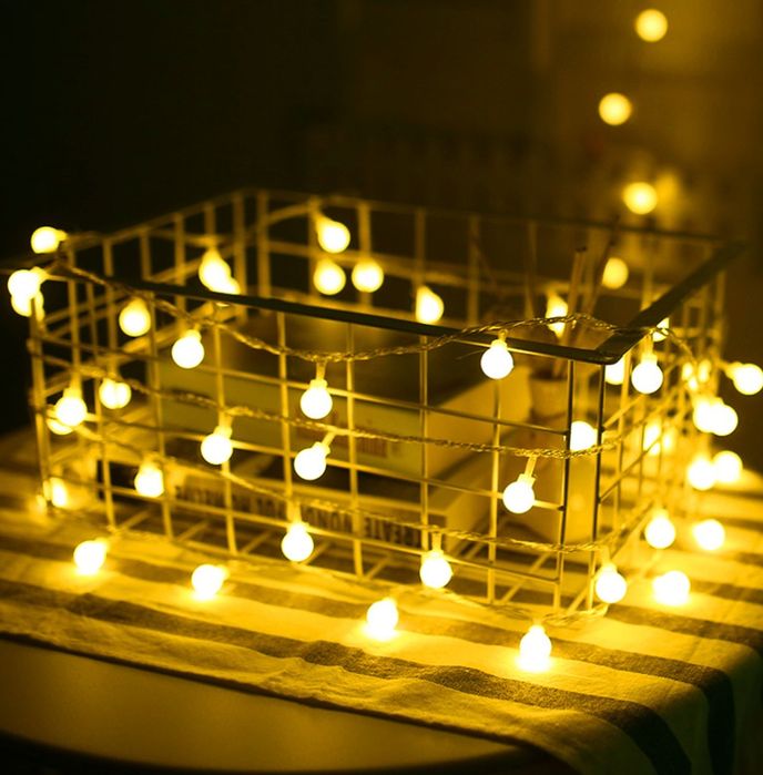 Портативная гирлянда usb 6 метров