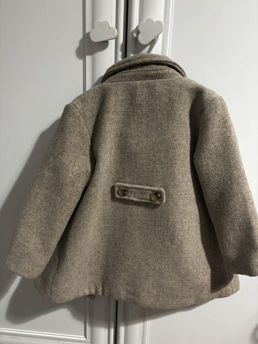 Palton bej H&M 92, ca nou