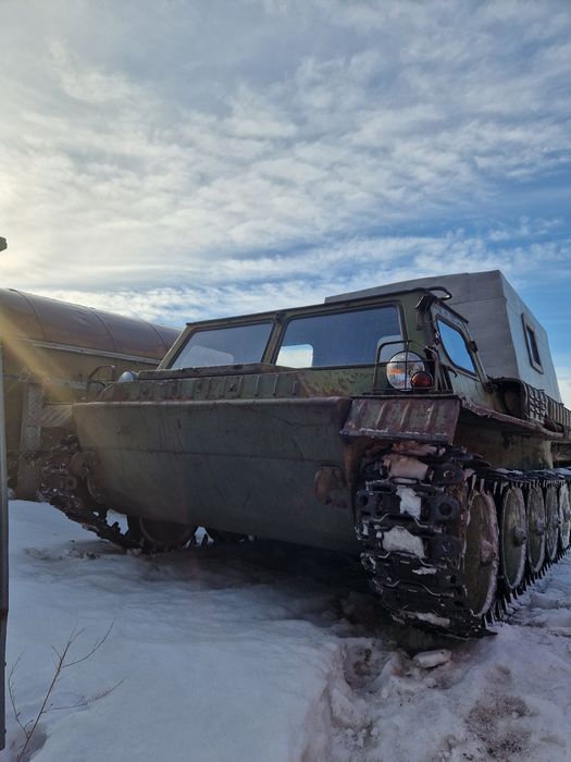 Снегоход-болотоход  ГТСМ ГаЗ 71