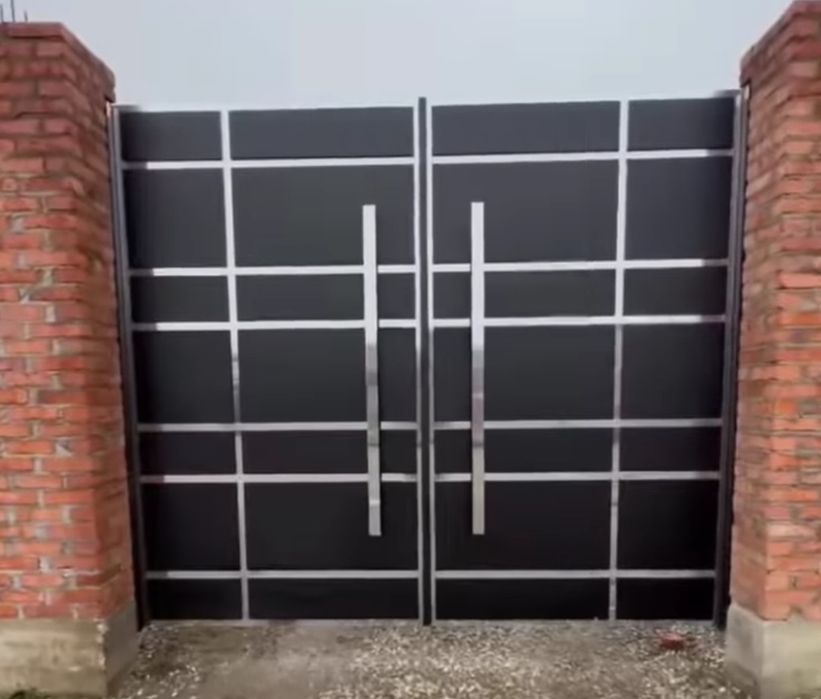 Ворота хайтэк лофт откатные ворота.