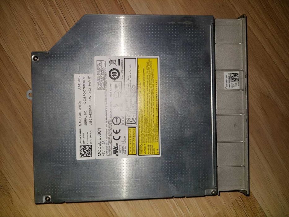 Laptop internal DVD+-RW SATA Optical Drive Panasonic UJ8C1