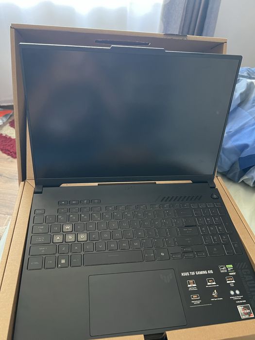 ASUS TUF A16 Gaming – Ryzen 7, RTX 4050, 16 GB RAM, 512 GB SSD – Ca Nou, Garanție