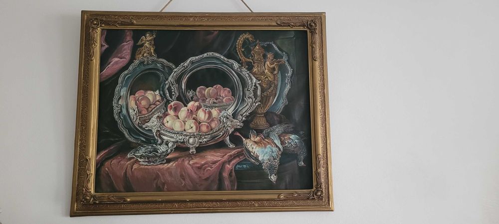 Tablou in ulei pe panza, pictura deosebita