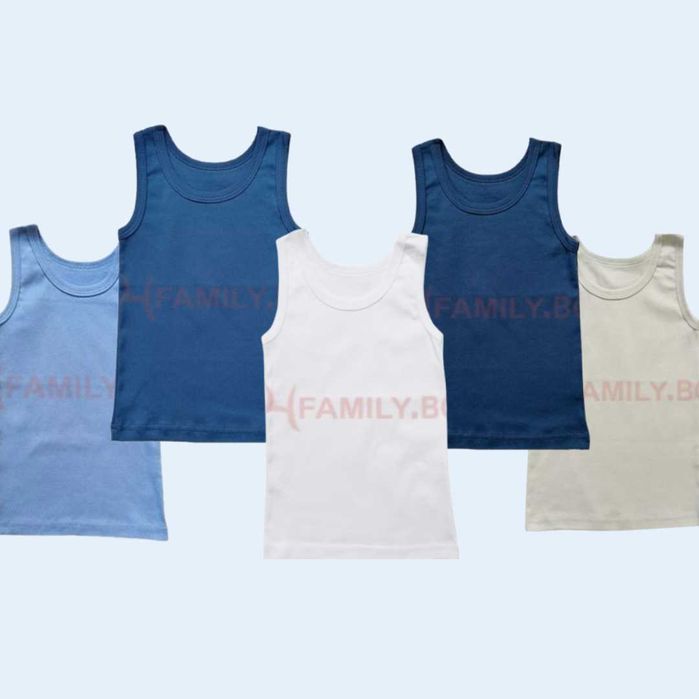 Детски потници памук в размери от 92 до 158см