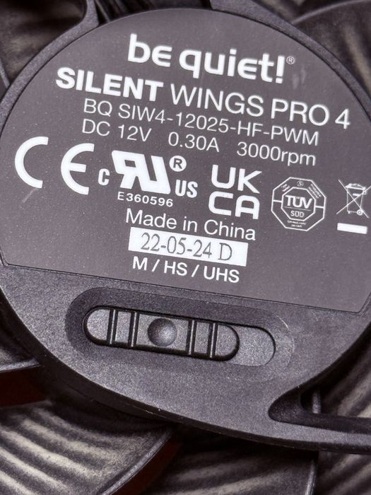 Be Quiet Silent Wings 4 Pro 140mm