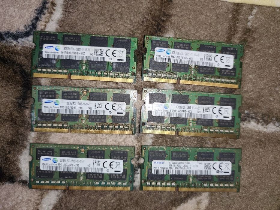 Memorii ram ddr3 PC3L diverse modele