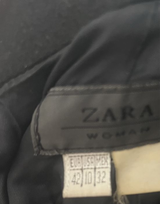 Манто  черно Зара