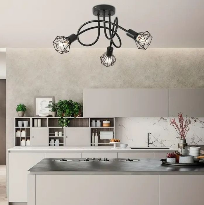 Lustră candelabru plafonieră metalică