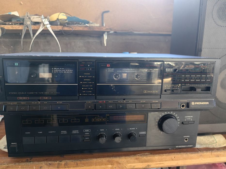 Двукасетъчен дек Paineer- ST 1170W