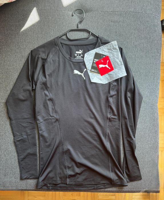 Bluză Puma Liga Baselayer Tee LS neagră