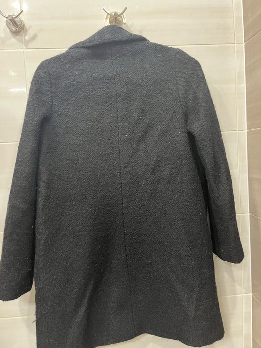 Черно дамско палто