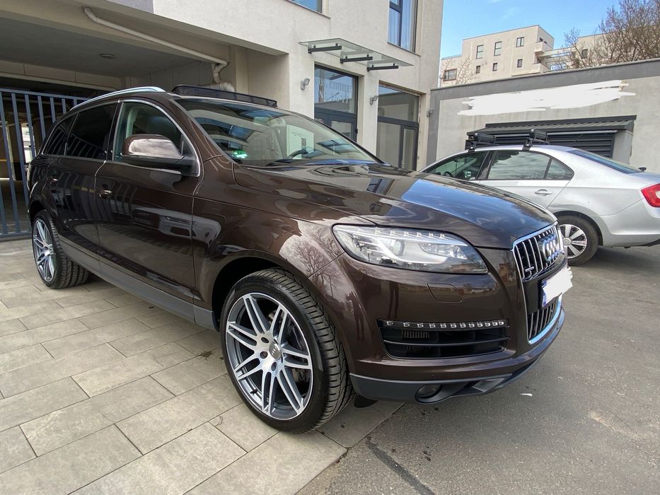 Audi Q7 facelift panoramic 7 locuri camere360