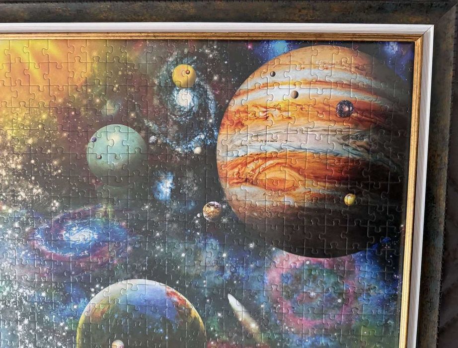 Рамкиран пъзел - космос