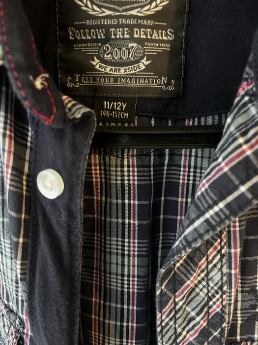 Детска риза с къс ръкав размер 146-152 см