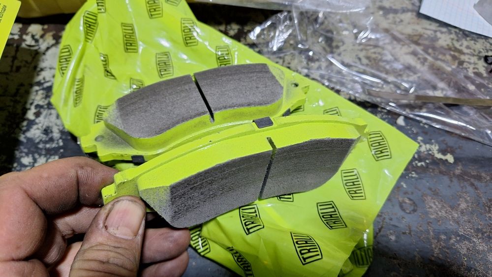 колодки тормозные Gentra Nexia 3  Trialli